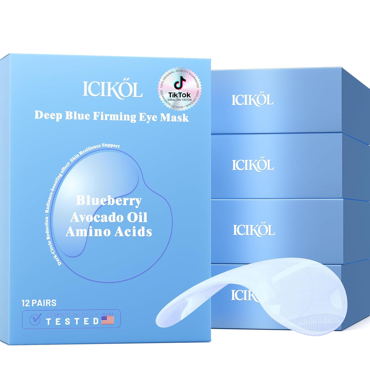 Deep Blue Firming Under Eye Patches 12/60 pairs